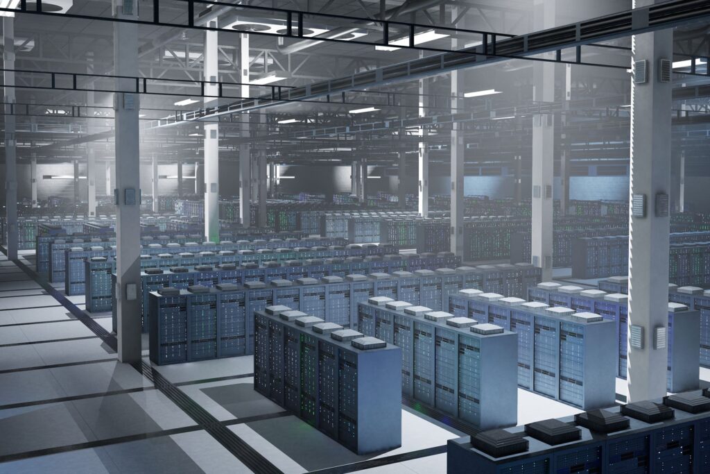 low-light-data-center-running-advanced-ai-models-neural-network