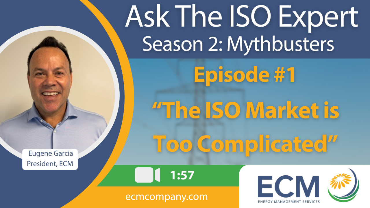 The ISO Market is too complicated