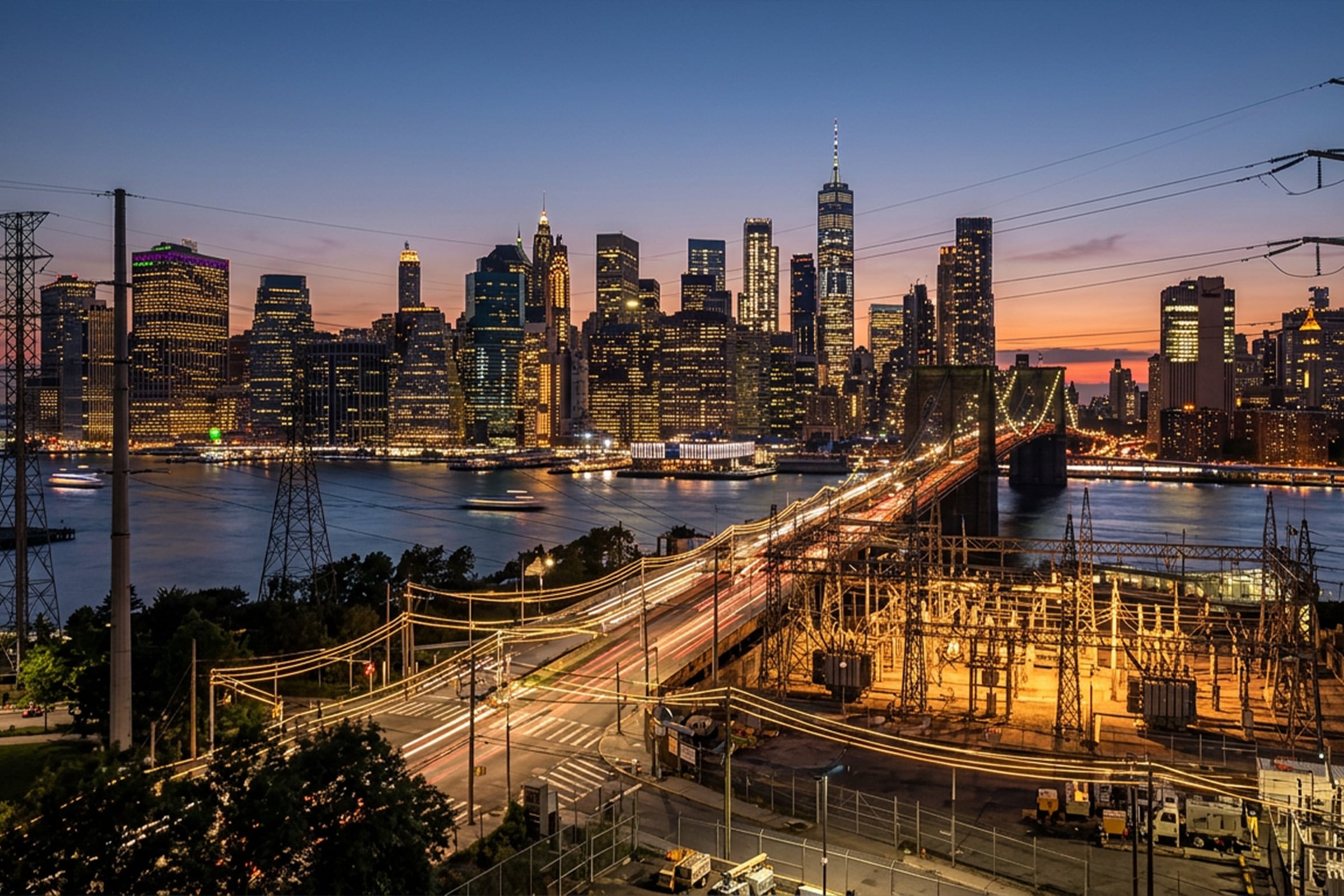 A-skyline-image-of-new-york-city-showing-the-power-grid